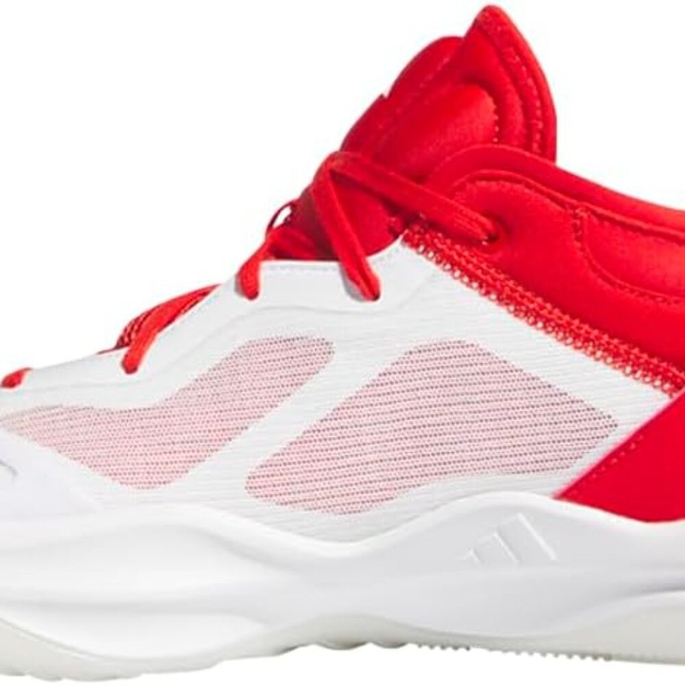 adidas Adizero Select 2.0 Basketball Mens 9 Red‎ White Sneakers Athletic Shoes - Picture 4 of 10
